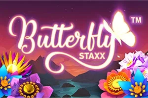 Butterfly Staxx slot game artwork