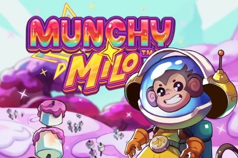 Munchy Milo slot game artwork