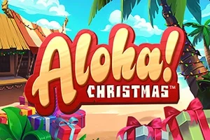 Aloha! Christmas slot game artwork