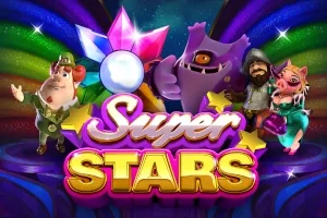 Superstars slot game artwork