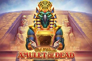 Rich Wilde and the Amulet of Dead slot game artwork
