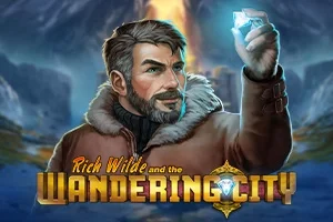 Rich Wilde and the Wandering City slot game artwork