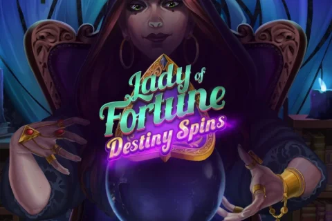 Lady of Fortune Destiny Spins slot game artwork
