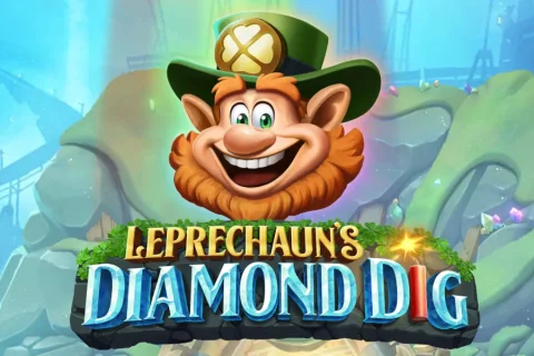Leprechaun’s Diamond Dig slot game artwork