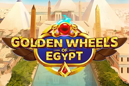 Golden Wheels of Egypt slot game artwork