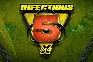 Infectious 5 xWays slot game artwork