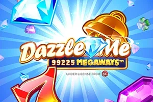 Dazzle Me Megaways slot game artwork