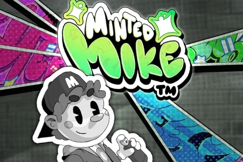 Minted Mike slot game artwork