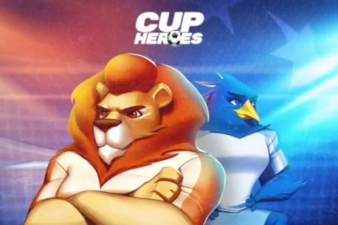 Cup Heroes slot game artwork