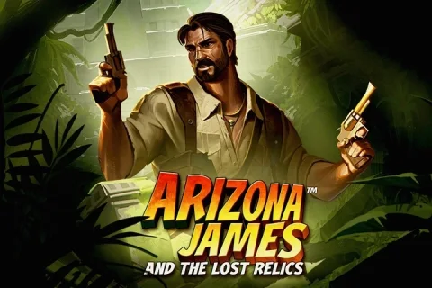 Arizona James and the Lost Relics slot game artwork