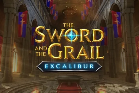 The Sword and the Grail Excalibur slot game artwork
