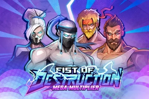 Fist of Destruction Megamultiplier slot game artwork