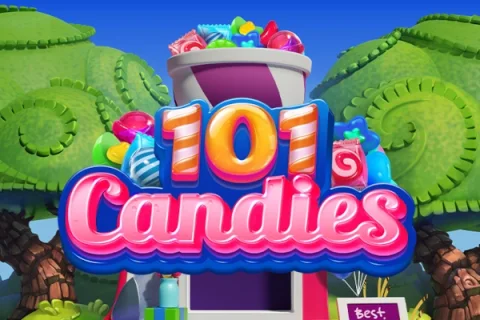 101 Candies slot game artwork