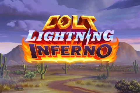 Colt Lightning Inferno slot game artwork