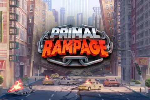 Primal Rampage slot game artwork