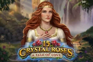 15 Crystal Roses slot game artwork