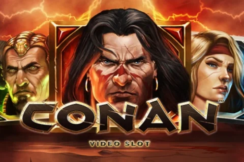 Conan slot game artwork