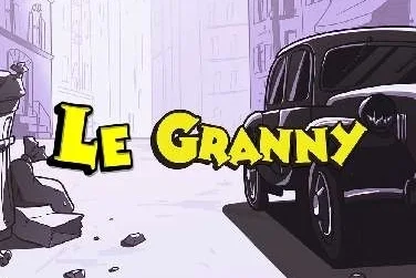 Le Granny slot game artwork