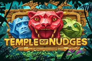 Temple of Nudges slot game artwork