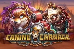 Canine Carnage slot game artwork