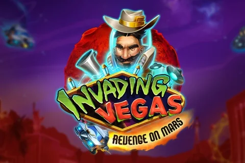 Invading Vegas: Revenge on Mars slot game artwork